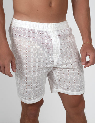 Embroidered Amalfi Boxer Shorts