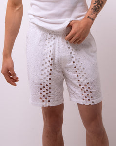 Embroidered Weekender Shorts